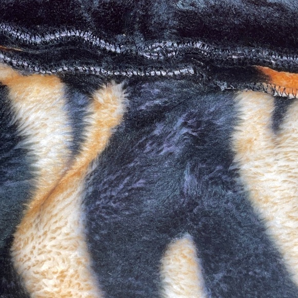 Vintage Men's Japanese Robe Dragons Smoking Robe Hollywood Thick Plush Heavy - Picture 12 of 12